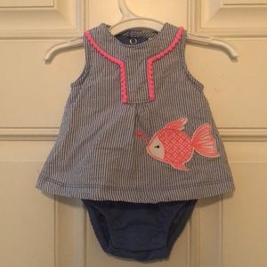 Newborn one piece sundress